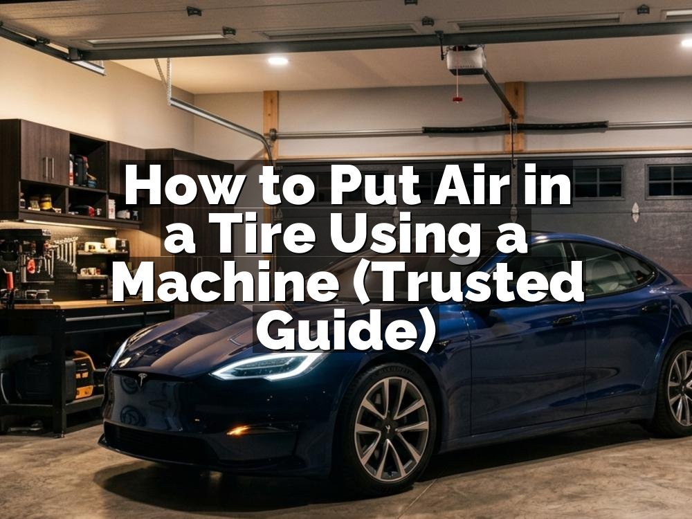 How to Put Air in a Tire Using a Machine (Trusted Guide)