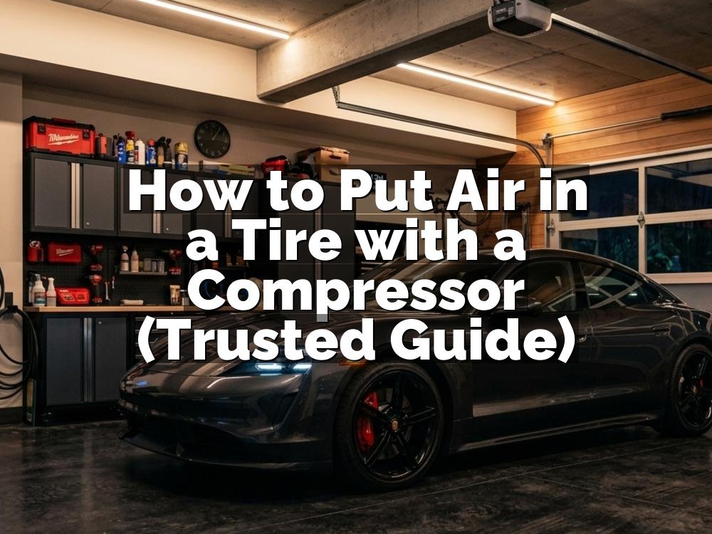 How to Put Air in a Tire with a Compressor (Trusted Guide)