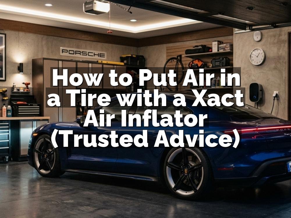 How to Put Air in a Tire with a Xact Air Inflator (Trusted Advice)