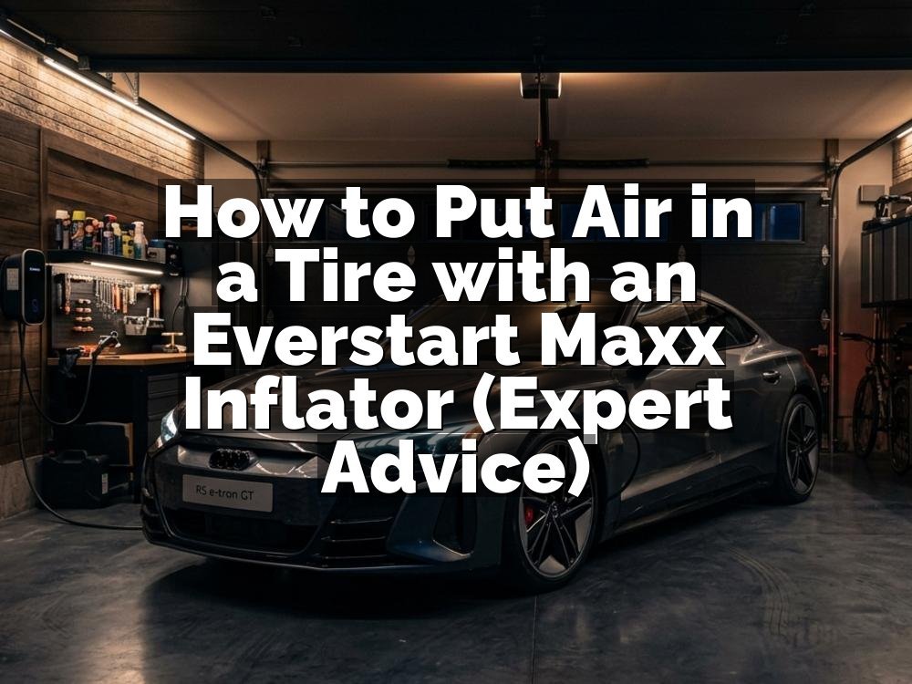 How to Put Air in a Tire with an Everstart Maxx Inflator (Expert Advice)
