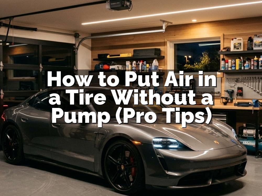 How to Put Air in a Tire Without a Pump (Pro Tips)
