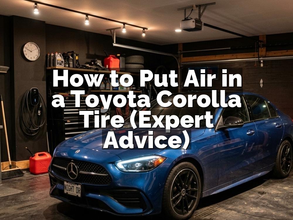 How to Put Air in a Toyota Corolla Tire (Expert Advice)