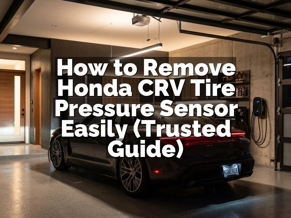 How to Remove Honda CRV Tire Pressure Sensor Easily (Trusted Guide)