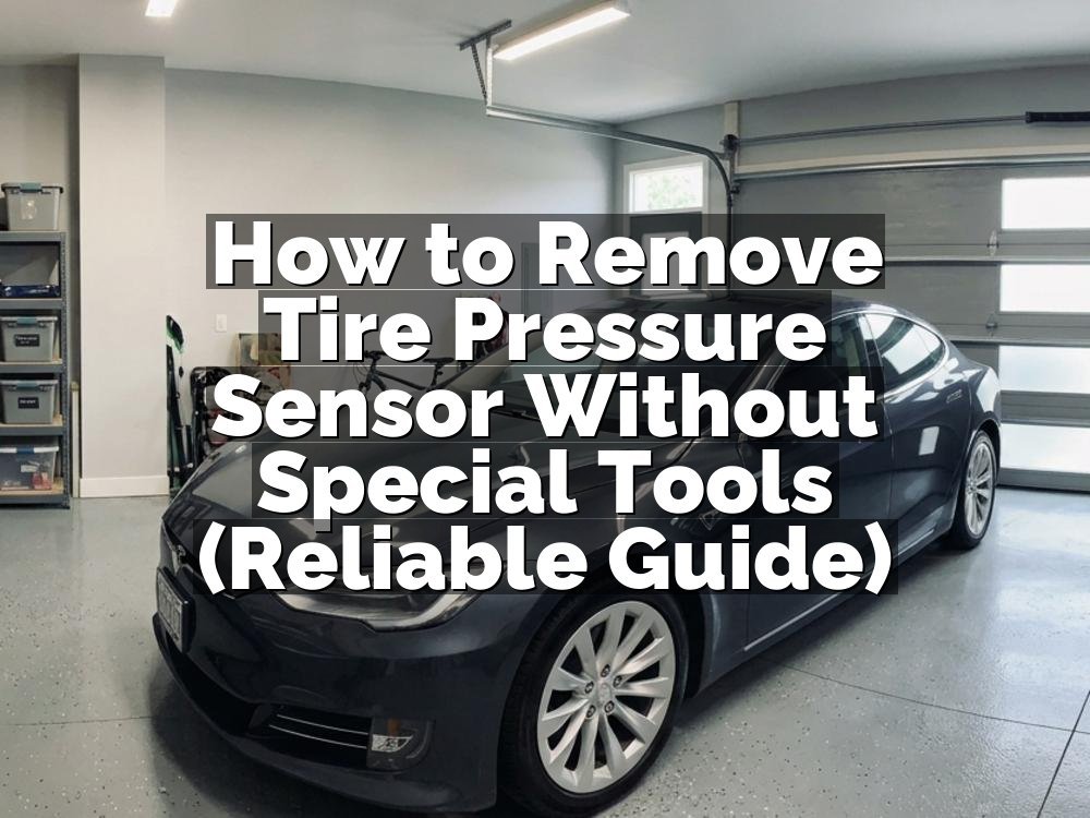 How to Remove Tire Pressure Sensor Without Special Tools (Reliable Guide)