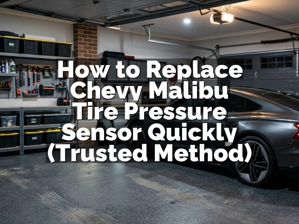 How to Replace Chevy Malibu Tire Pressure Sensor Quickly (Trusted Method)