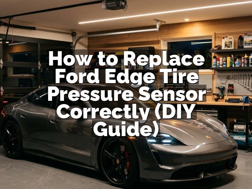 How to Replace Ford Edge Tire Pressure Sensor Correctly (DIY Guide)