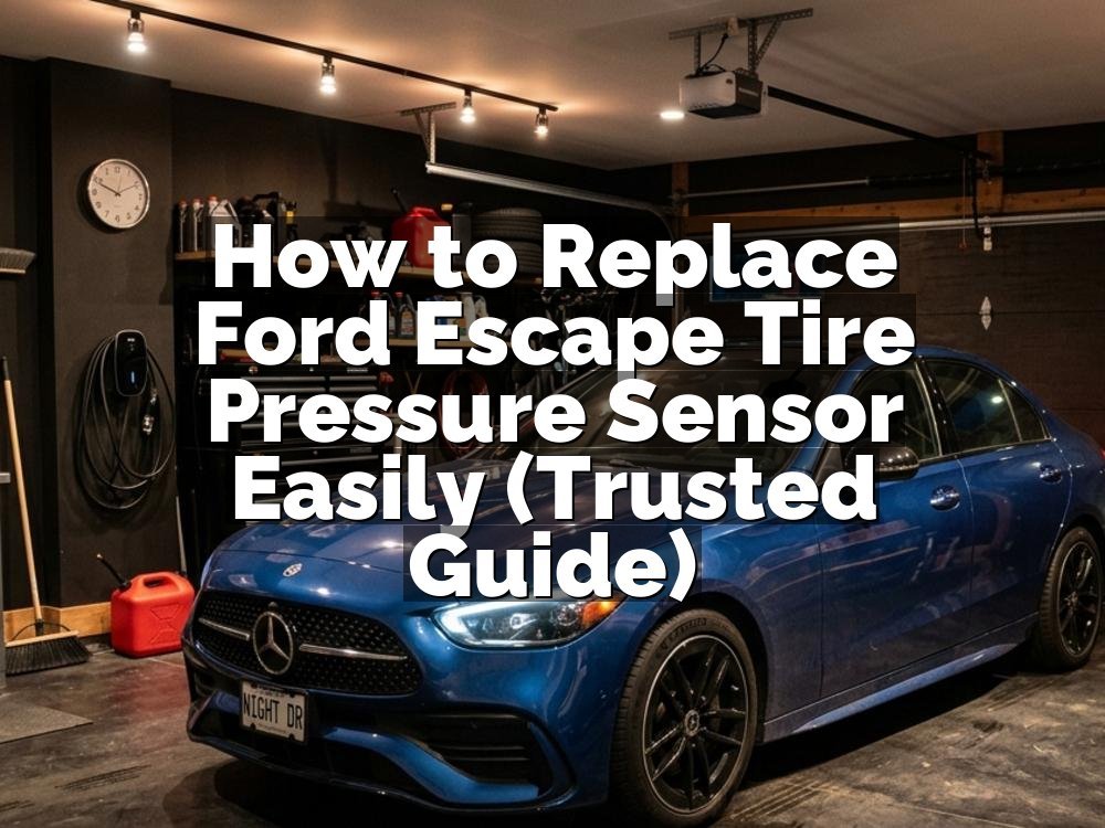 How to Replace Ford Escape Tire Pressure Sensor Easily (Trusted Guide)