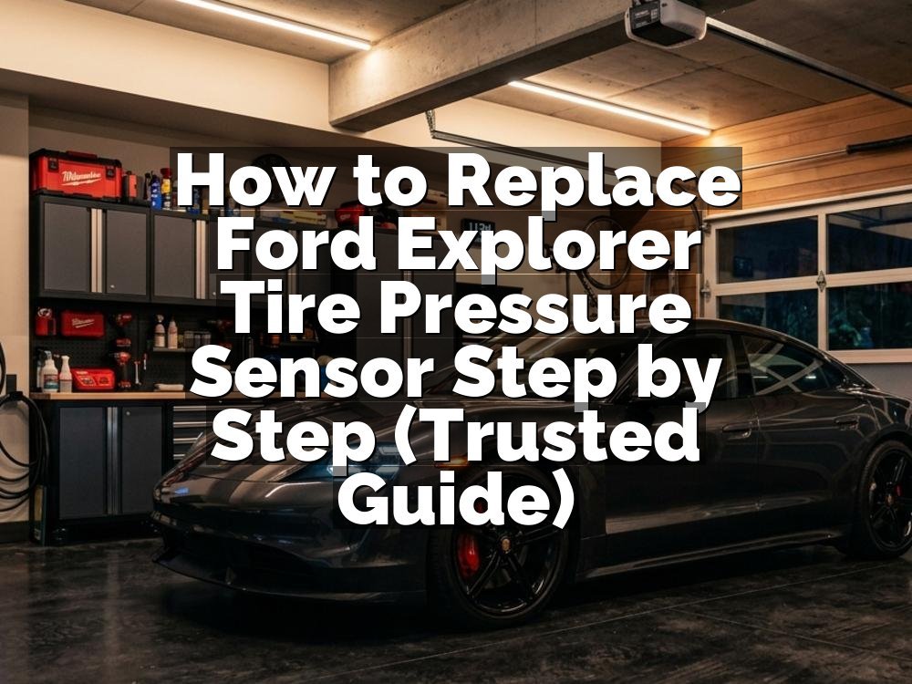 How to Replace Ford Explorer Tire Pressure Sensor Step by Step (Trusted Guide)