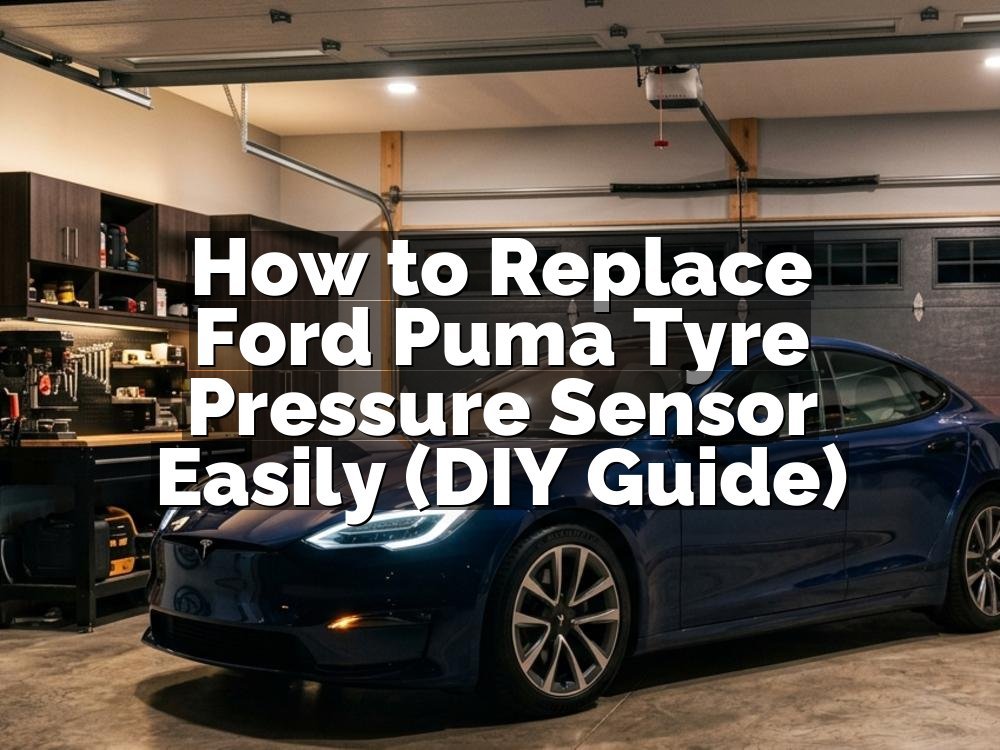 How to Replace Ford Puma Tyre Pressure Sensor Easily (DIY Guide)