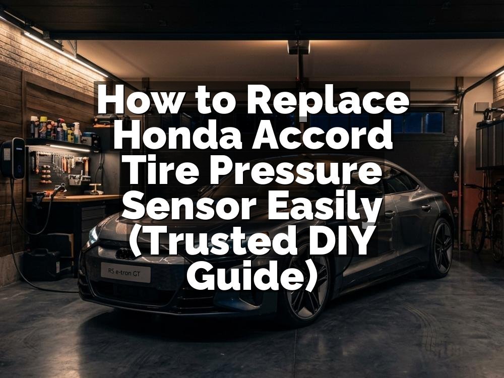 How to Replace Honda Accord Tire Pressure Sensor Easily (Trusted DIY Guide)