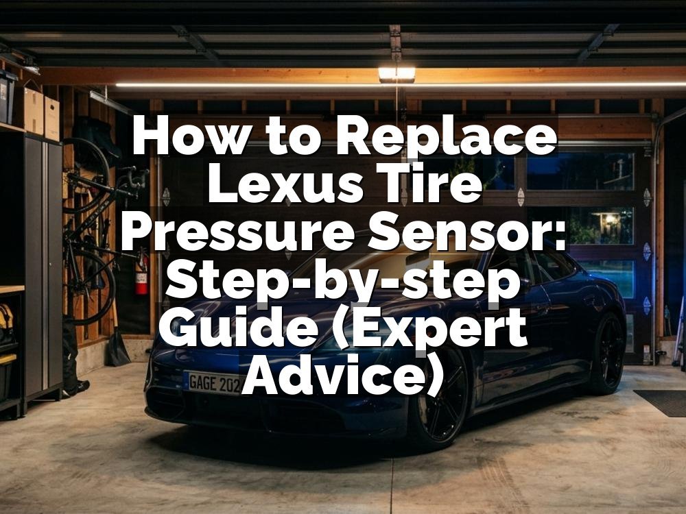 How to Replace Lexus Tire Pressure Sensor: Step-by-step Guide (Expert Advice)