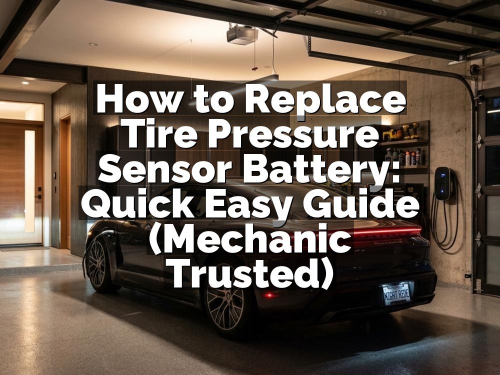 How to Replace Tire Pressure Sensor Battery: Quick Easy Guide (Mechanic Trusted)
