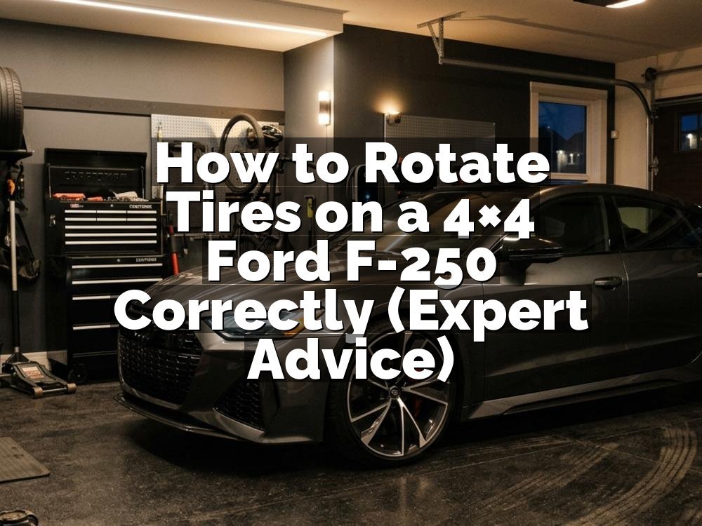 How to Rotate Tires on a 4×4 Ford F-250 Correctly (Expert Advice)