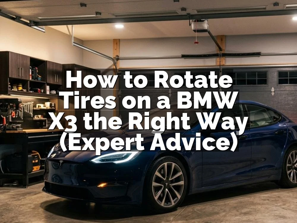 How to Rotate Tires on a BMW X3 the Right Way (Expert Advice)