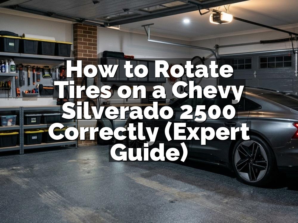 How to Rotate Tires on a Chevy Silverado 2500 Correctly (Expert Guide)