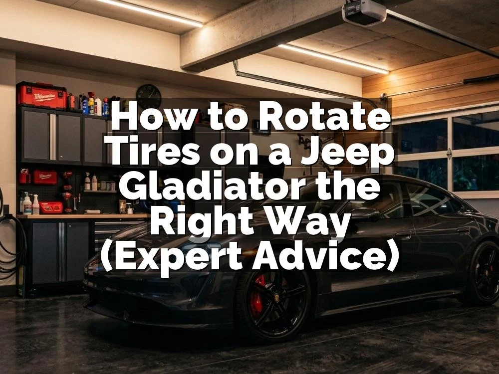 How to Rotate Tires on a Jeep Gladiator the Right Way (Expert Advice)