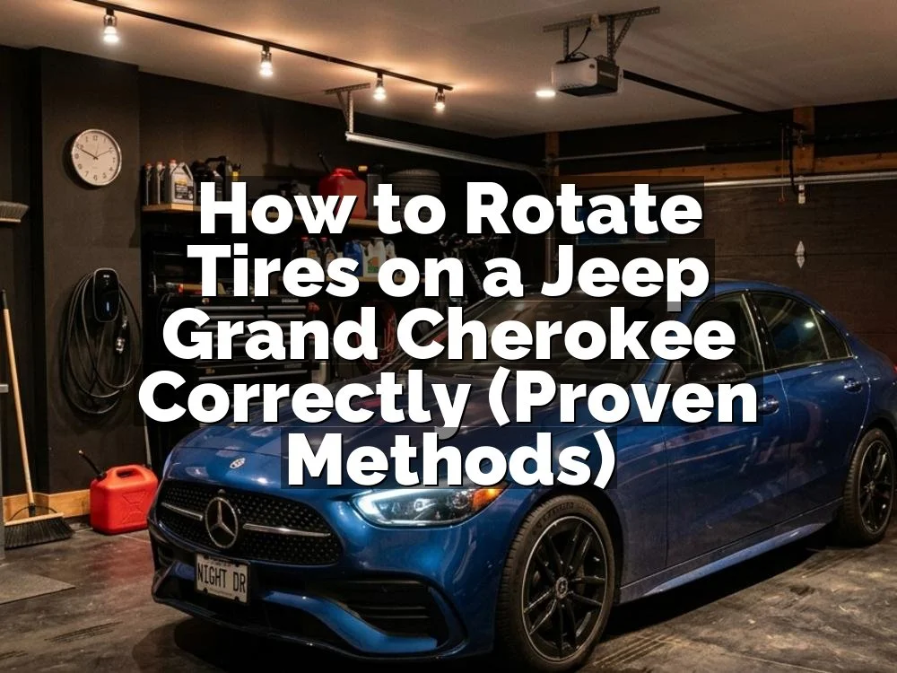 How to Rotate Tires on a Jeep Grand Cherokee Correctly (Proven Methods)