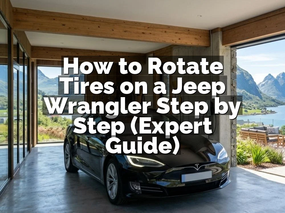 How to Rotate Tires on a Jeep Wrangler Step by Step (Expert Guide)