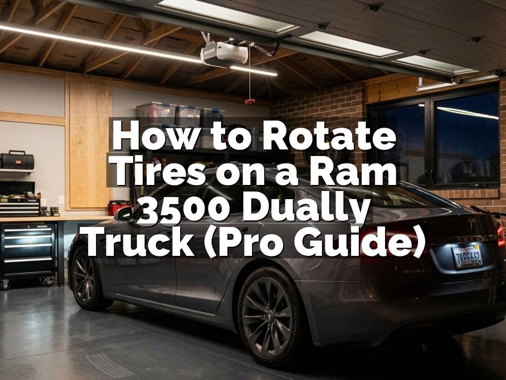 How to Rotate Tires on a Ram 3500 Dually Truck (Pro Guide)