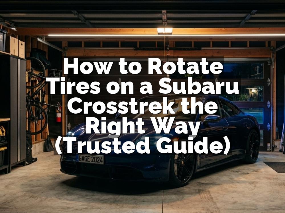 How to Rotate Tires on a Subaru Crosstrek the Right Way (Trusted Guide)