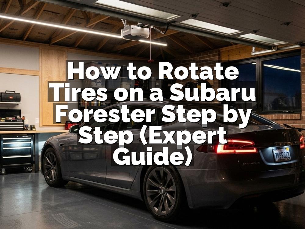 How to Rotate Tires on a Subaru Forester Step by Step (Expert Guide)