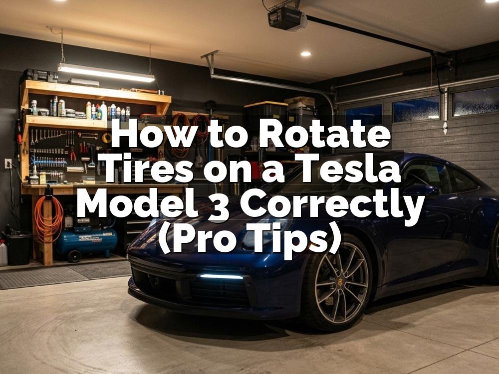 How to Rotate Tires on a Tesla Model 3 Correctly (Pro Tips)