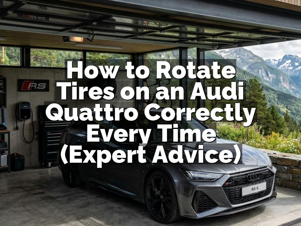 How to Rotate Tires on an Audi Quattro Correctly Every Time (Expert Advice)