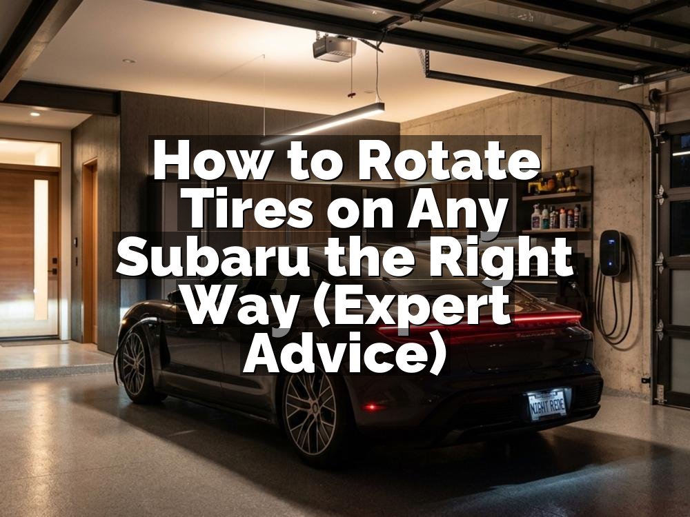 How to Rotate Tires on Any Subaru the Right Way (Expert Advice)