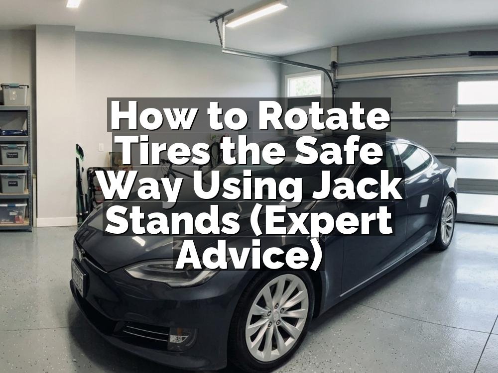 How to Rotate Tires the Safe Way Using Jack Stands (Expert Advice)
