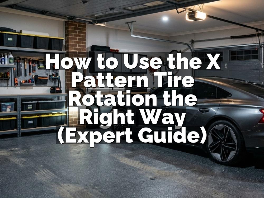 How to Use the X Pattern Tire Rotation the Right Way (Expert Guide)