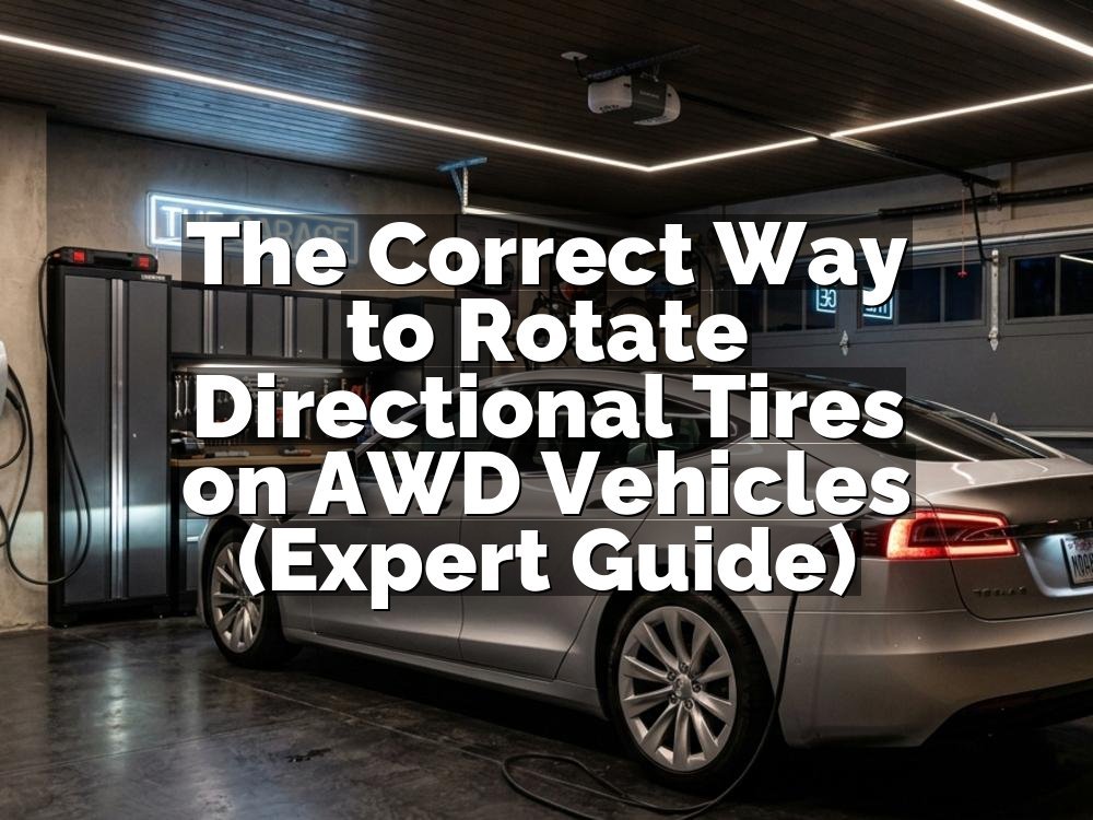 The Correct Way to Rotate Directional Tires on AWD Vehicles (Expert Guide)
