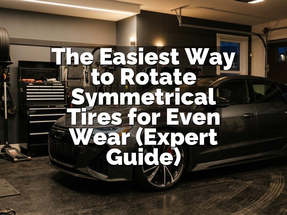 The Easiest Way to Rotate Symmetrical Tires for Even Wear (Expert Guide)