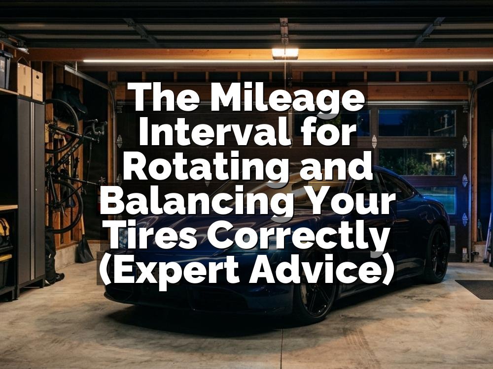 The Mileage Interval for Rotating and Balancing Your Tires Correctly (Expert Advice)